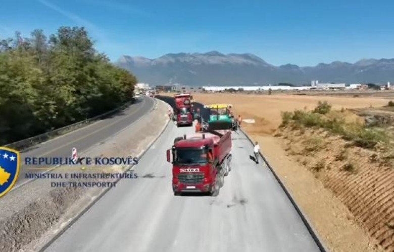 Vazhdojnë punimet në rrugën Kijevë–Zahaq