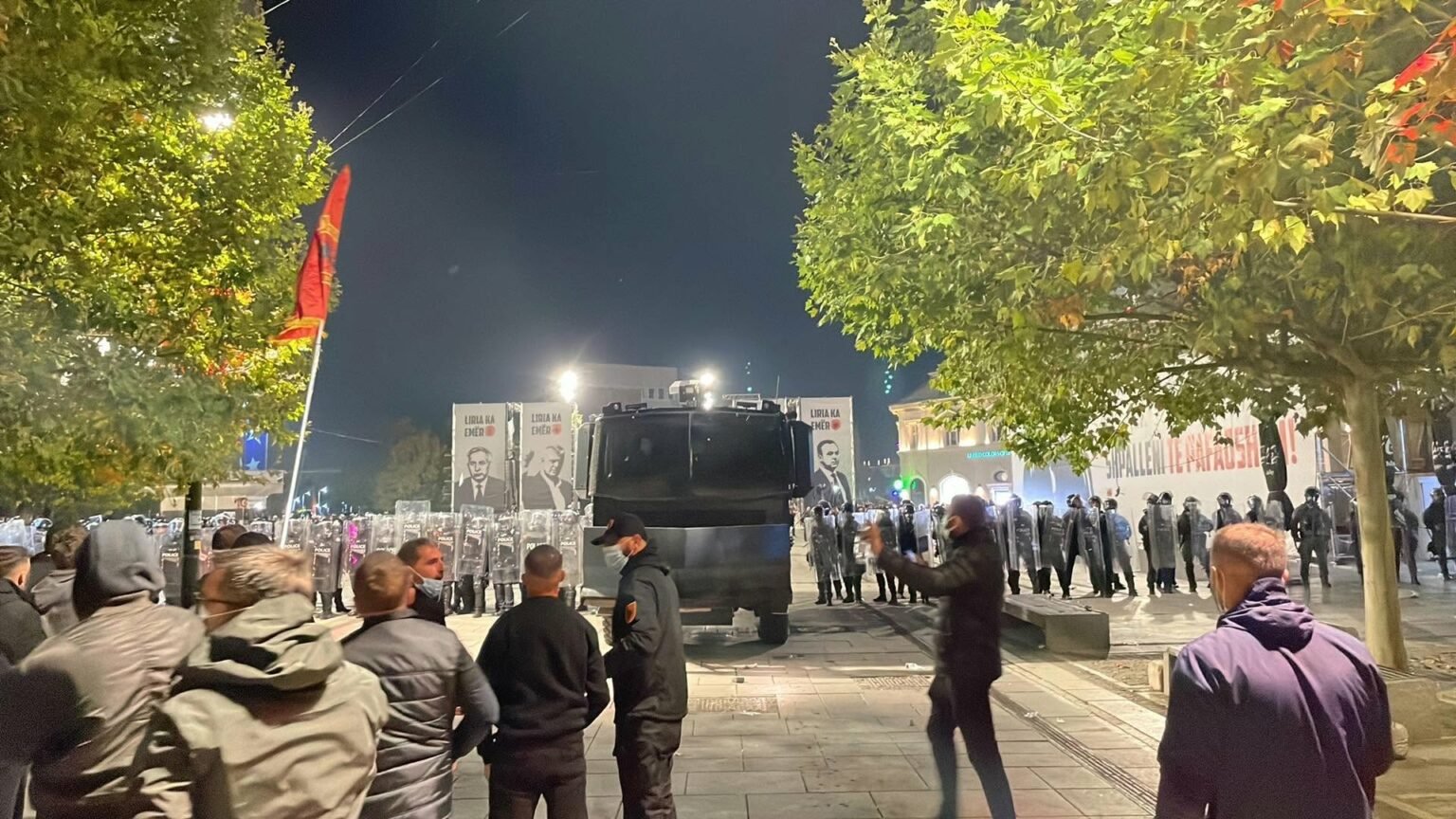 Pas tensioneve në Prishtinë, përfundon protesta – Policia tregon bilancin