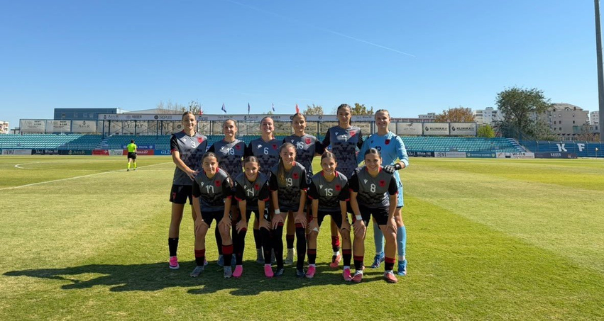 Euro U 17 për vajza  Shqipëria fiton 7 2 ndaj Azerbajxhanit dhe e mbyll raundin me sukses