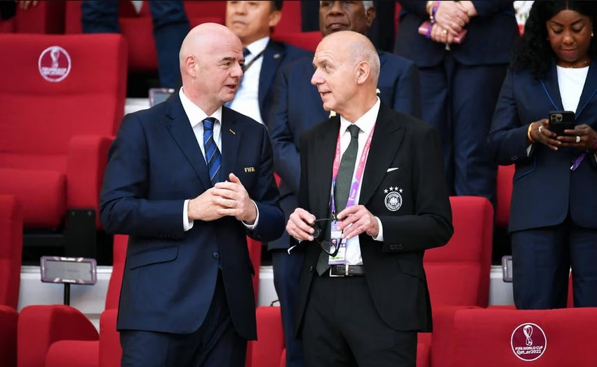 Edhe Federata Gjermane e Futbollit i heq besimin Infantinos
