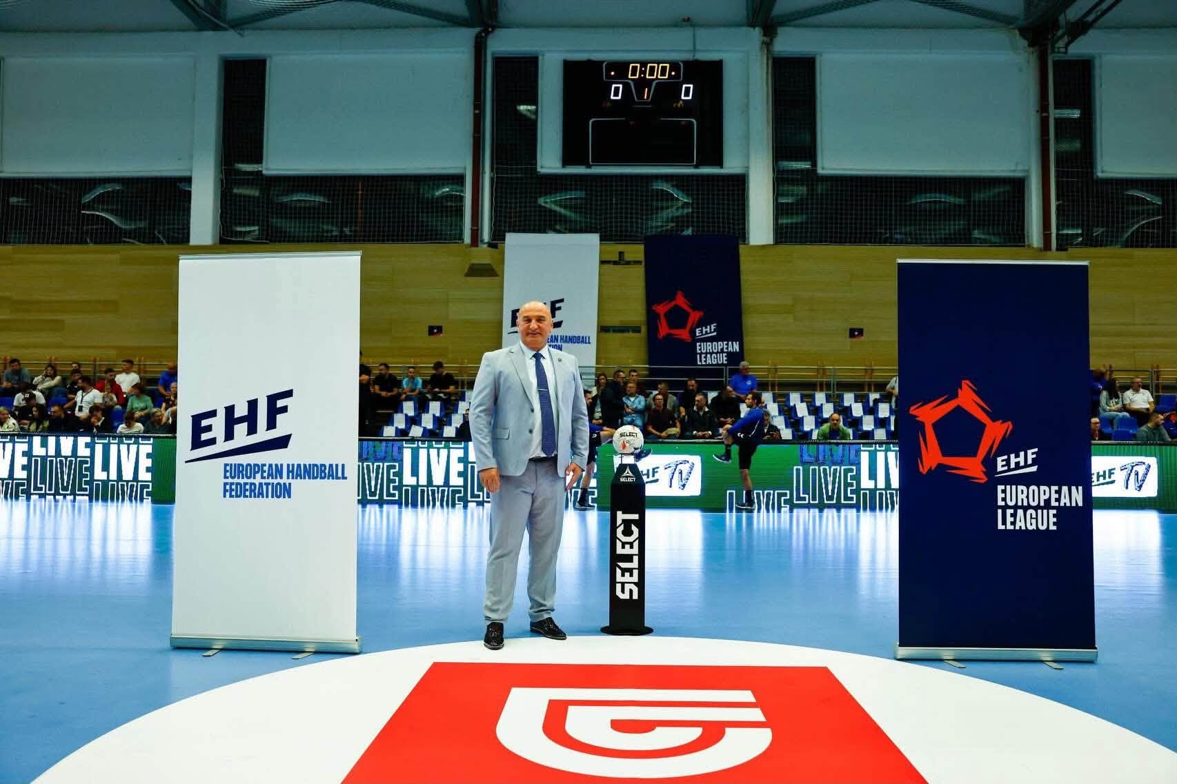 Beqiri, delegat i EHF-së në ndeshjen e Ligës Evropiane