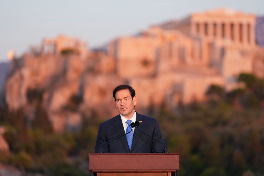 Marco Rubio në Akropol: Perëndimi në një pikë kthese