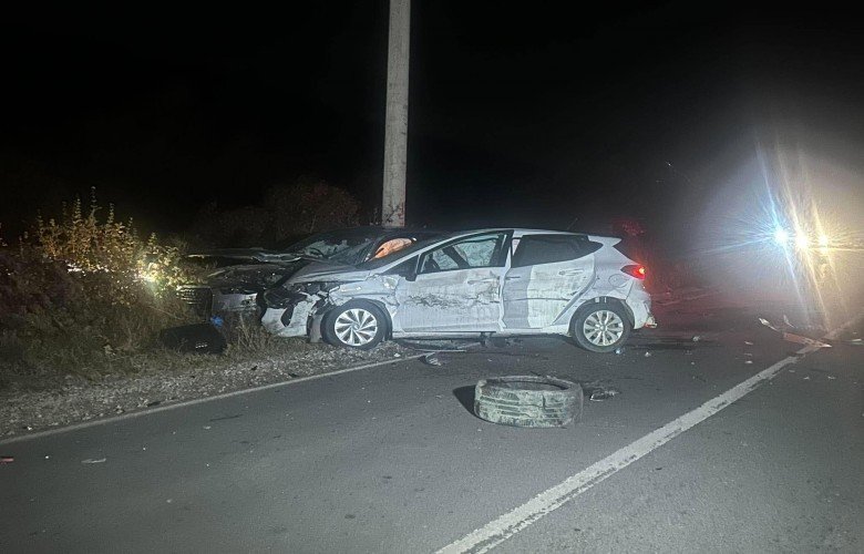 Aksident trafiku në rrugën Gjilan-Prishtinë, 4 vetura të përfshira 11 të lënduar