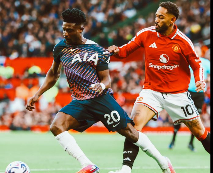 Tottenham barazon në fund ndaj Manchester Utd