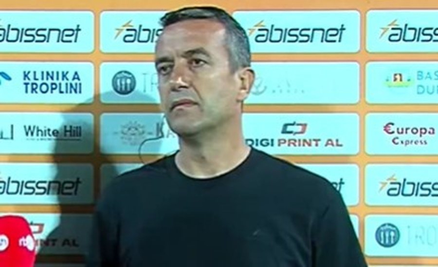Julian Ahmataj për humbjen në Durrës