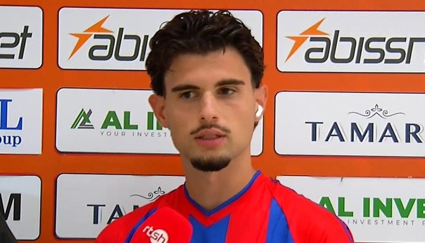 Murataj reagon pas eurogolit ndaj Dinamos  Mesfushori  thumbon  edhe Edi Martinin