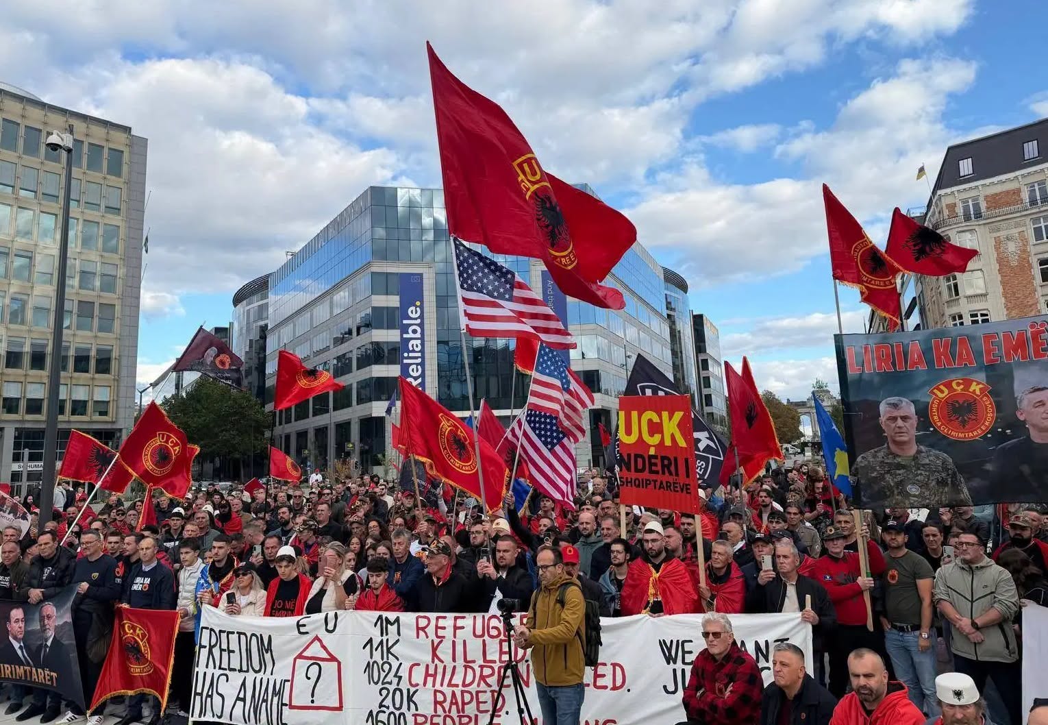Bahri Cani: Mërgimtarët vazhdojnë protestat në Evropë, kërkohet lobim për ish-drejtuesit e UÇK-së