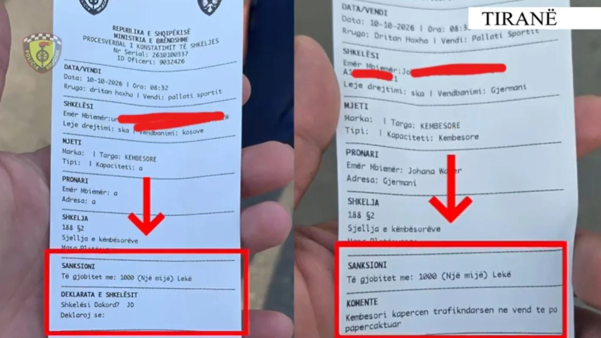 Shkeljet e rregullave të qarkullimit  policia vendos 78 masa administrative ndaj këmbësorëve në 24 orët e fundit