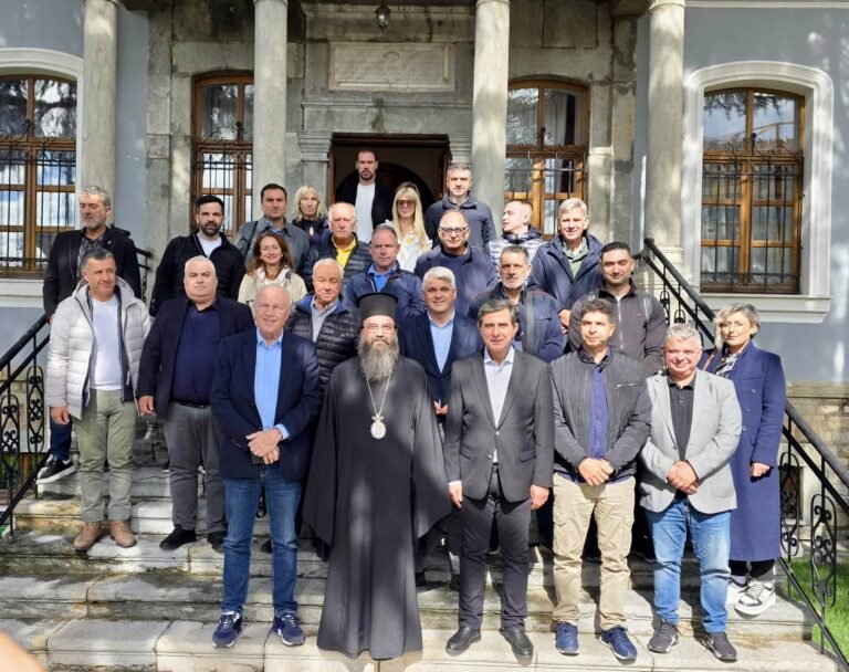 Zv.ministri i Brendshëm i Greqisë, Gioulekas në Korçë: Çdo grek duhet të kalojë edhe nëpër Korçë, për të parë rrënjët e popullit tonë