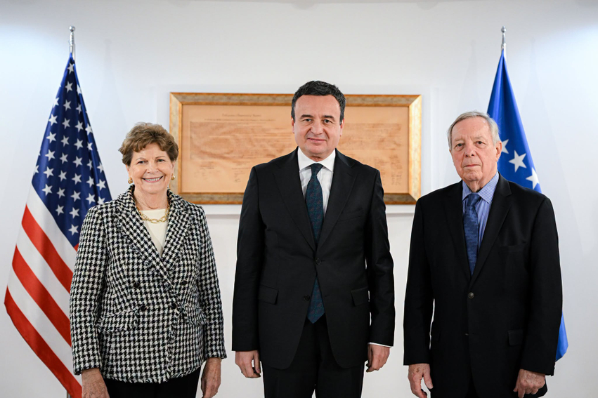 Kurti takon senatorët amerikanë  kërkon mbështetje për anëtarësimin e Kosovës në NATO