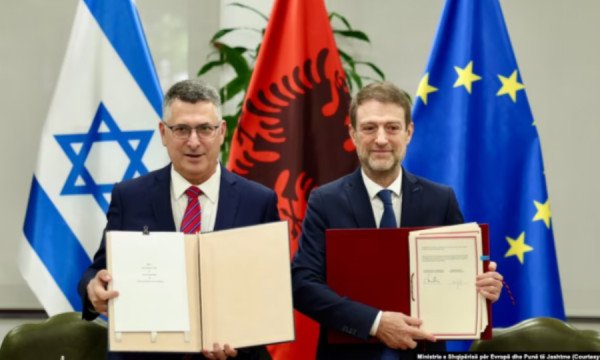​Shqipëria dhe Izraeli nënshkruajnë marrëveshje për bashkëpunim, fokusi në siguri dhe teknologji