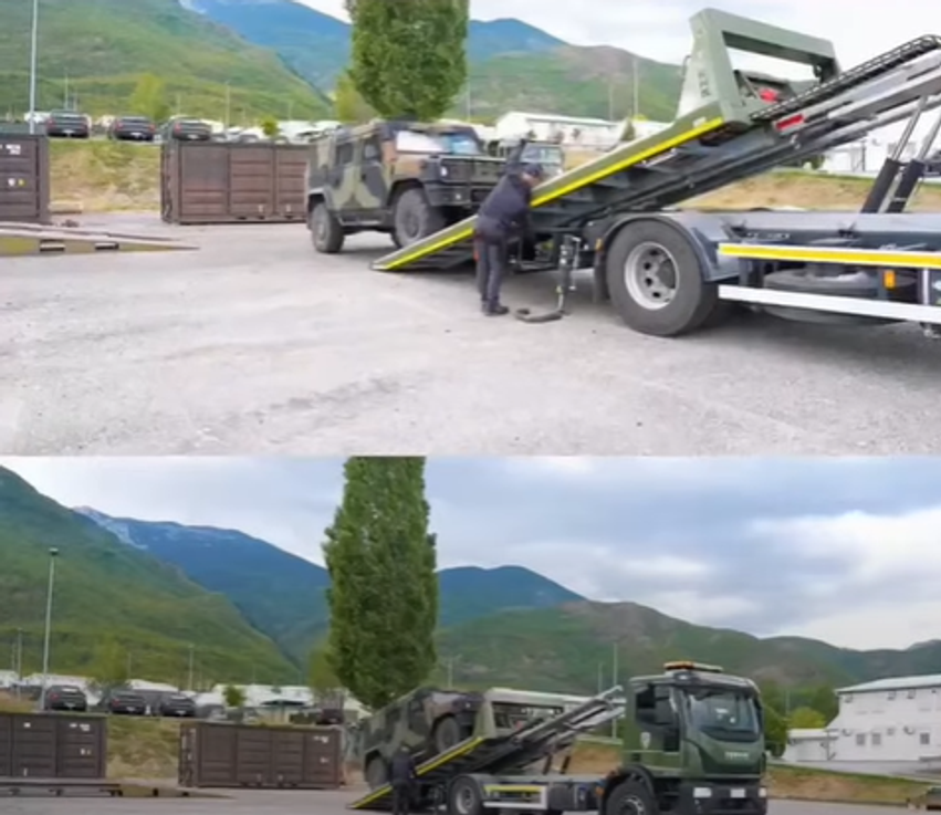 KFOR i kryen aktivitete logjistike në Pejë për të mbështetur njësitë e dislokuara në rajon