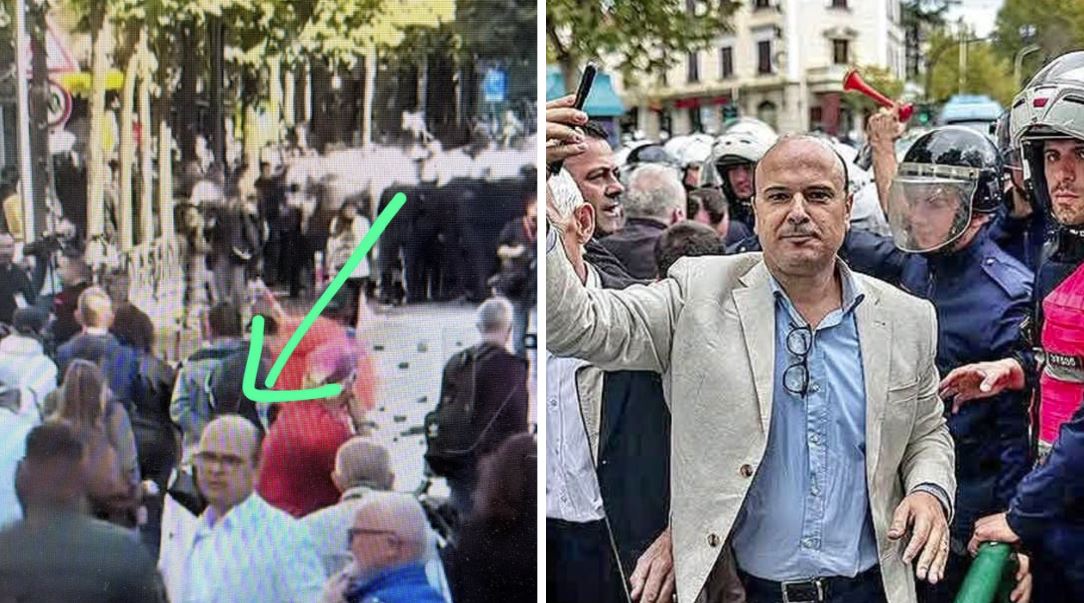 “Student është ky? Apo dhëndri hajdut i bufit?!”, Balla i publikoi foton nga protesta, reagon Malltezi: Vendi im si profesor pranë studentëve, vendi jot pranë bandave