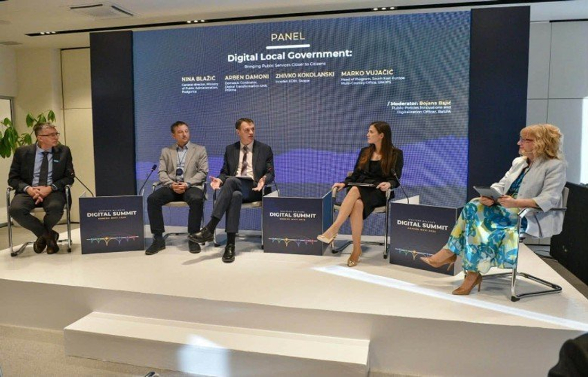 Damoni prezanton në samitin rajonal modelin e Kosovës për shërbimet digjitale