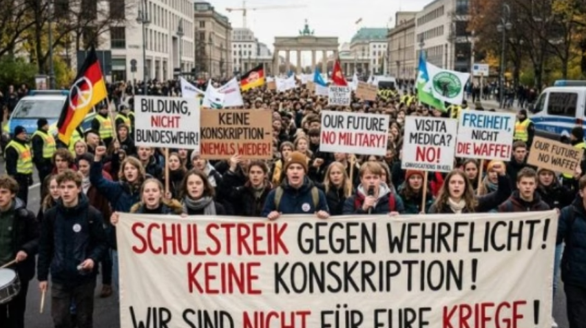 mbi-45-mije-studente-protestojne-ne-gjermani-kunder-sherbimit-te-detyrueshem-ushtarak