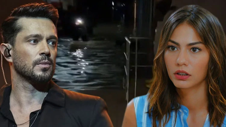 Përmbytje të rënda në Stamboll, Murat Boz dhe Demet Özdemir të bllokuar në studio: Ju lutem, na shpëtoni