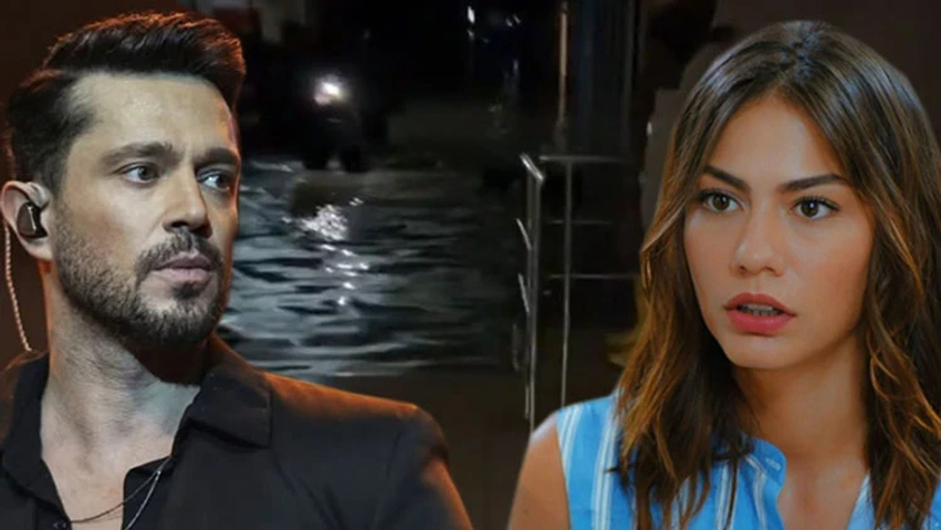 Përmbytje të rënda në Stamboll  Murat Boz dhe Demet Özdemir të bllokuar në studio  Ju lutem  na shpëtoni