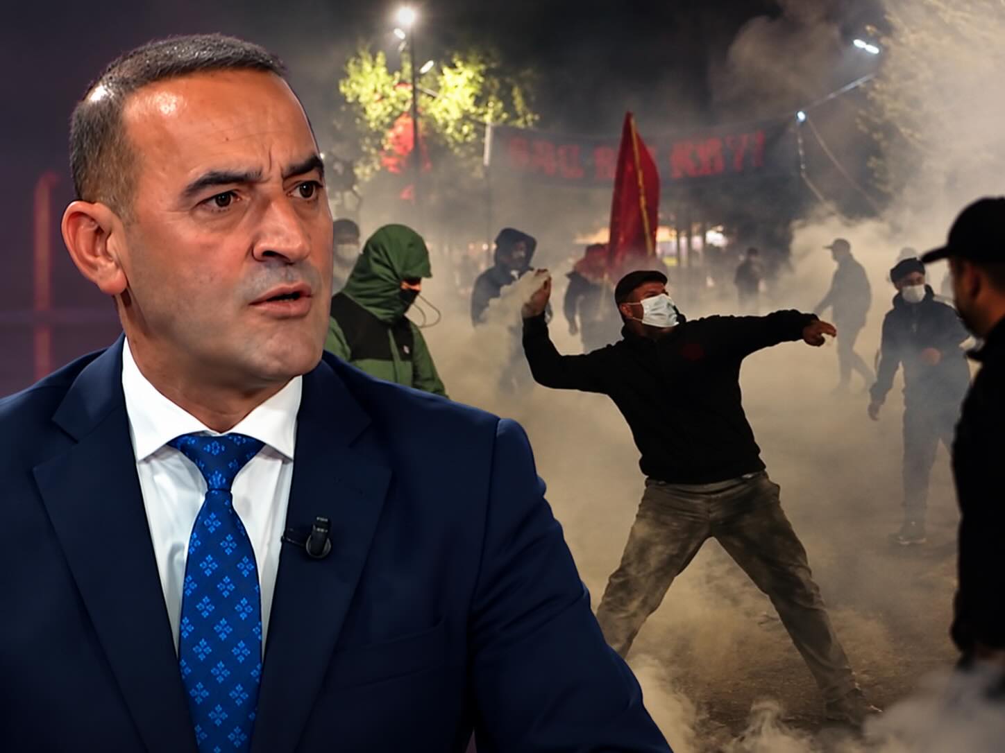 “Bomba në protesta dhe heshtja e institucioneve”, Tahiraj shpërthen me pyetje: A ka njerëz mbi ligjin në Kosovë?!
