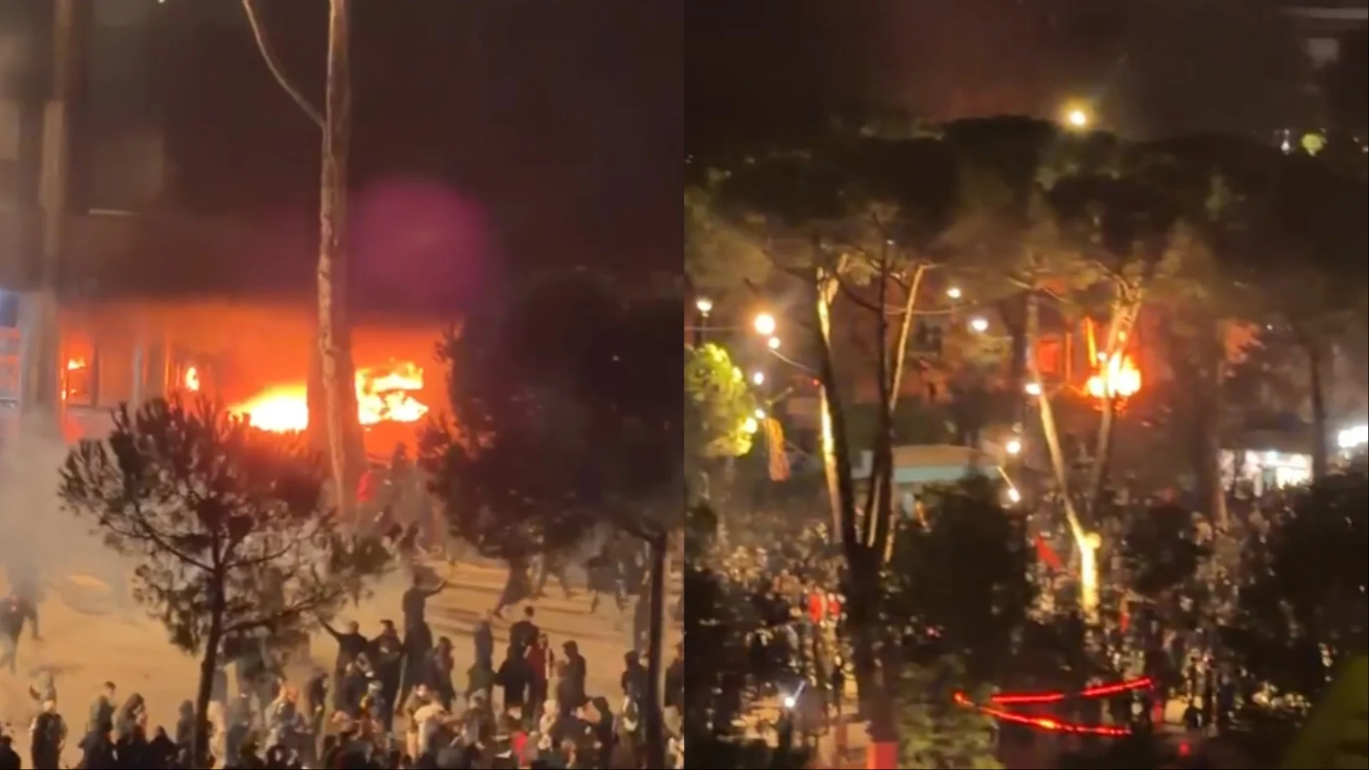 Protesta e një nate më parë, arrestohen 55 persona, 98 të tjerë procedohen penalisht