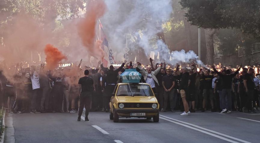 “Slobodna Dalmacija: Tifozët u nisën drejt ‘Poludit’, u dëgjuan thirrje skandaloze