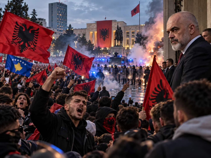  O sot  o kurrë   Bytyçi thirrje Kosovës të bashkohet me protestat kundër Ramës  Shqipëria në prag katastrofe