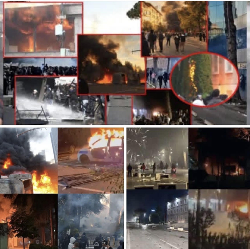 Protestat e ditës së pestë në Tiranë: Goditje e trefishtë nga