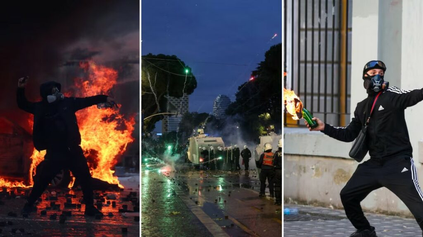 Shtatë ditë protesta kundër qeverisë  Pas përplasjeve të ashpra  çfarë pritet të ndodhë sonte në Tiranë