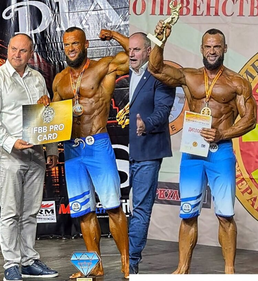 Durim Seferi shkruan histori në bodybuilding  tri fitore në Shkup