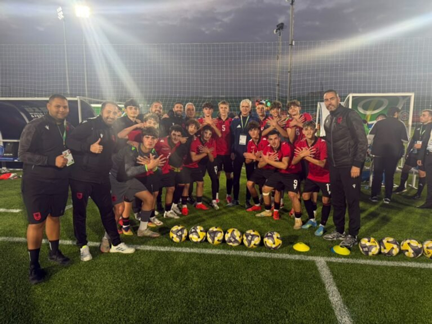 FIFA U 15 World Cup   Festival 2026  Shqipëria mbyll grupin me pesë fitore  kuqezinjtë mes 32 ekipeve më të mira të turneut