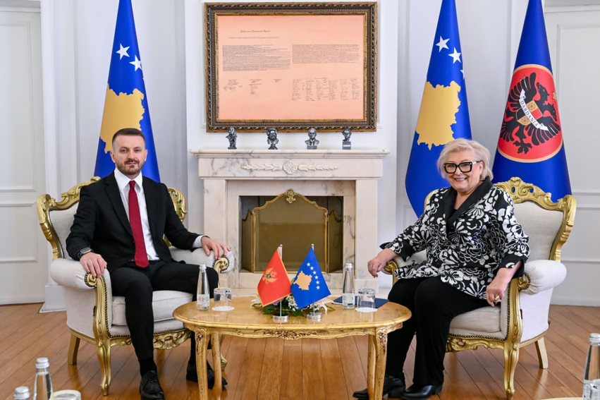 Presidentja Shiroka Pula priti në takim ministrin e Administratës Publike të Malit të Zi