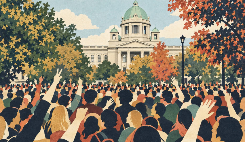 Serbia e studentëve  Enigma e epokës së pas Vuçiçit
