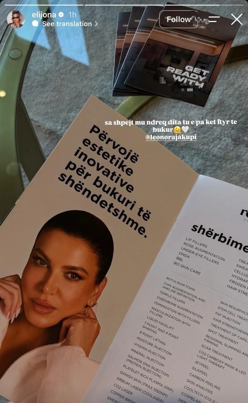 Elijona ndan postimin për Leonorën, ka dy fjalë për të 2 Image