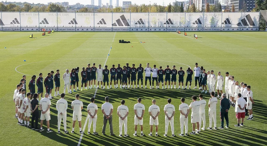 Real Madridi nis stërvitjen me një minutë heshtje për viktimat e aksidentit