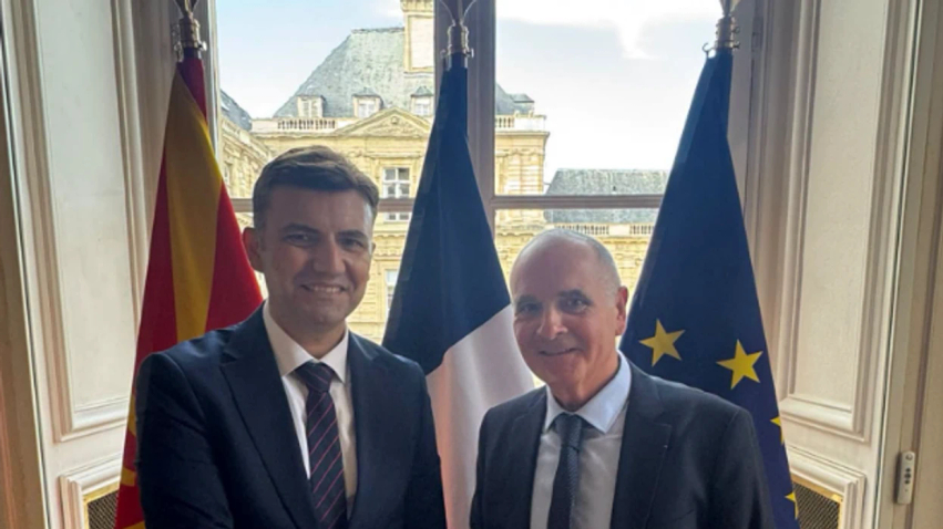 Osmani  Kërkojmë mbështetjen e Francës për integrimin evropian të vendit dhe ruajtjen e Marrëveshjes së Ohrit