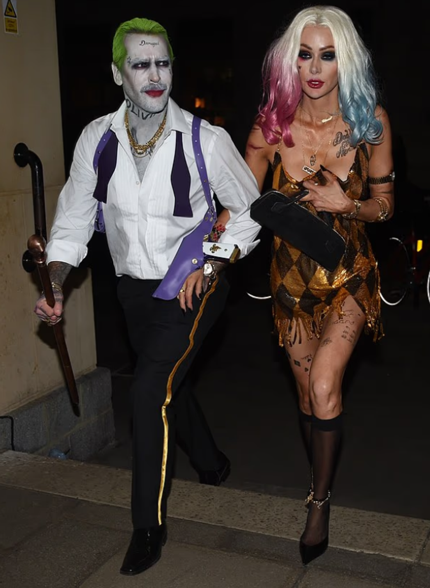 Olivia Attwood dhe Pete Wicks mahnitin me kostumet e Halloween-it, shndërrohen në Harley Quinn dhe Joker 2 Image