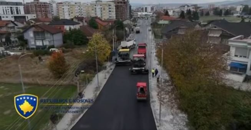 Rruga  Hamdi Kurteshi  në Gjilan drejt përfundimit  investim prej 2 36 milionë eurosh