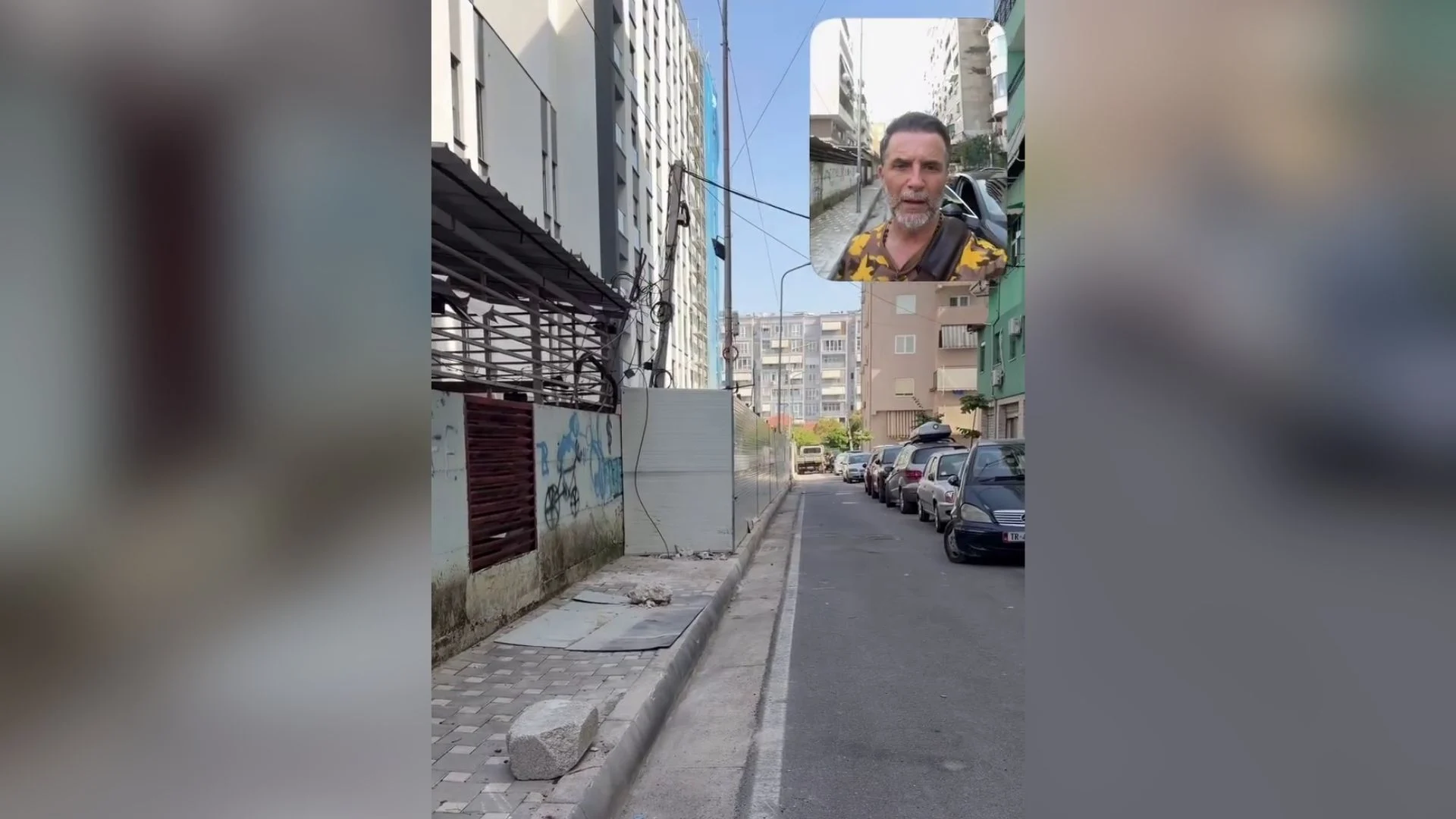 Braçe vijon fushatën për kryebashkiak, inspektim me banorët në Tiranë: Rruga u pastrua, por…
