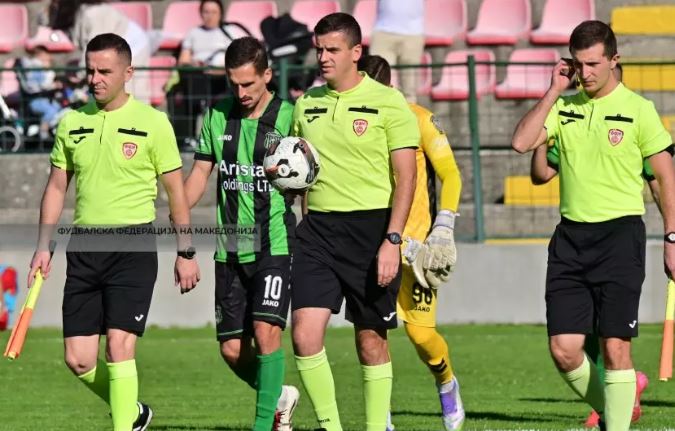 Qerimi dhe Trajkov nën vëzhgimin e UEFA-s në ndeshjen Shkëndija – Tikveshi 