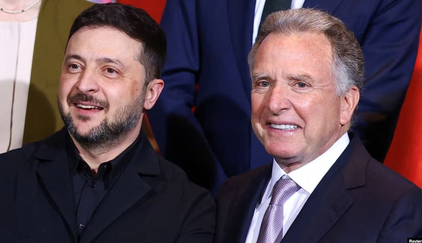 Zelensky shpreson t i mirëpresë të dërguarit amerikanë në Kiev në ditët në vijim