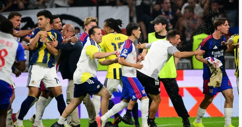 Përleshja në Lyon   Fenerbahçe  UEFA jep dënimet e rënda