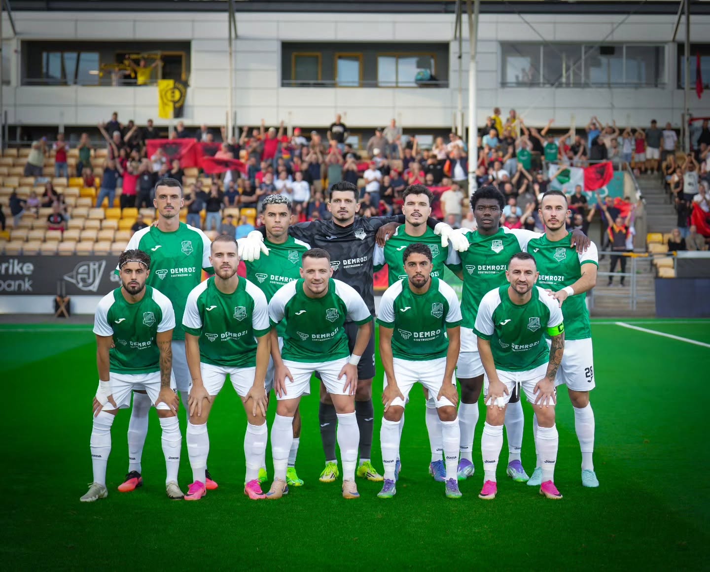 Egnatia ia del me vuajtje përballë Skënderbeut dhe mbetet në krye