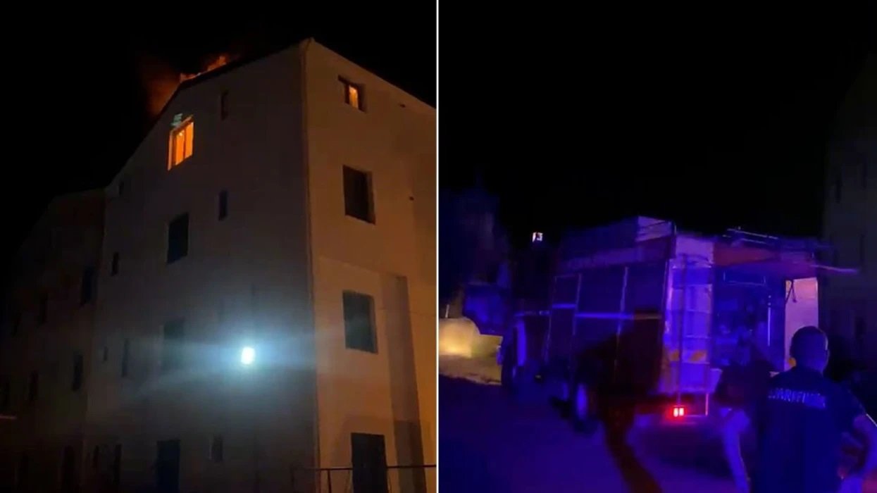 Panik te pushuesit në Velipojë, përfshihet nga flakët një hotel