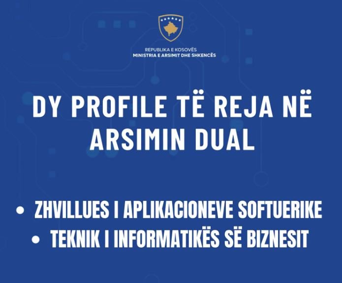 Zgjerohen profilet e Teknologjisë së Informacionit dhe Komunikimit në Arsimin Dual