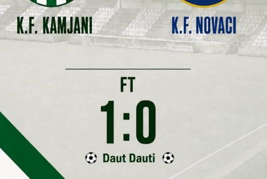 Kamjani fiton me golin e Dautit