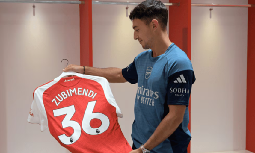 Zubimendi mendon largimin nga Arsenali  tre gjigantë pas tij