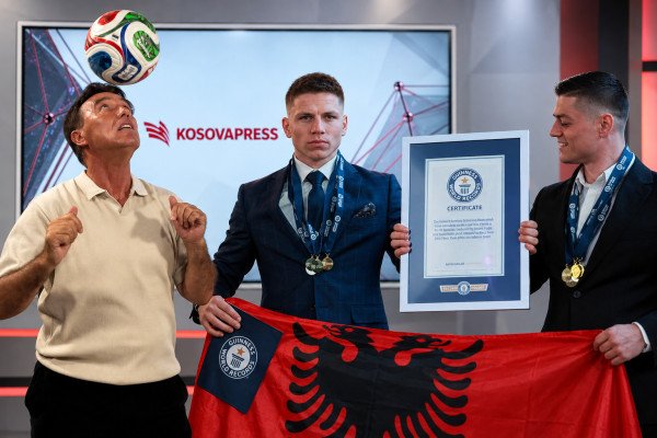 ​Shqiptarët që thyen rekorde Guinness