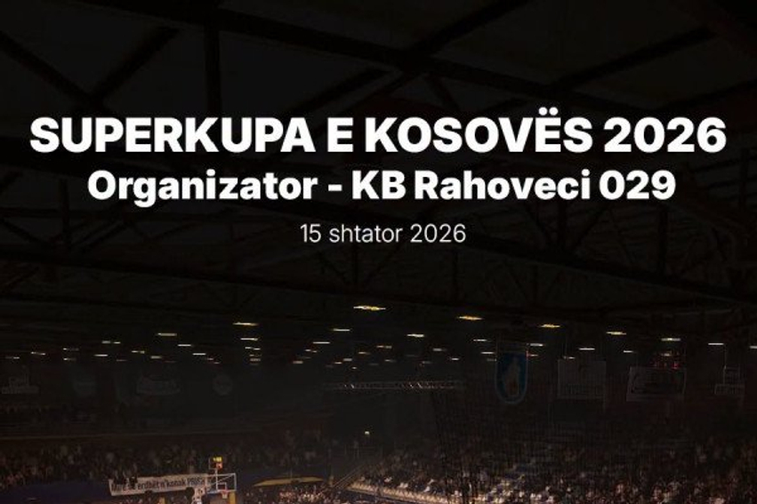 Superkupa e Kosovës në basketboll do të zhvillohet në Rahovec