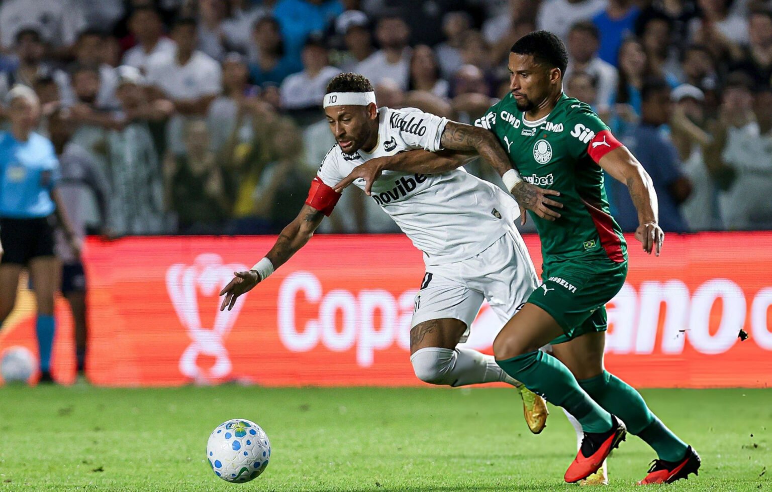 Santos humbet Neymar, ylli brazilian mungon gjatë