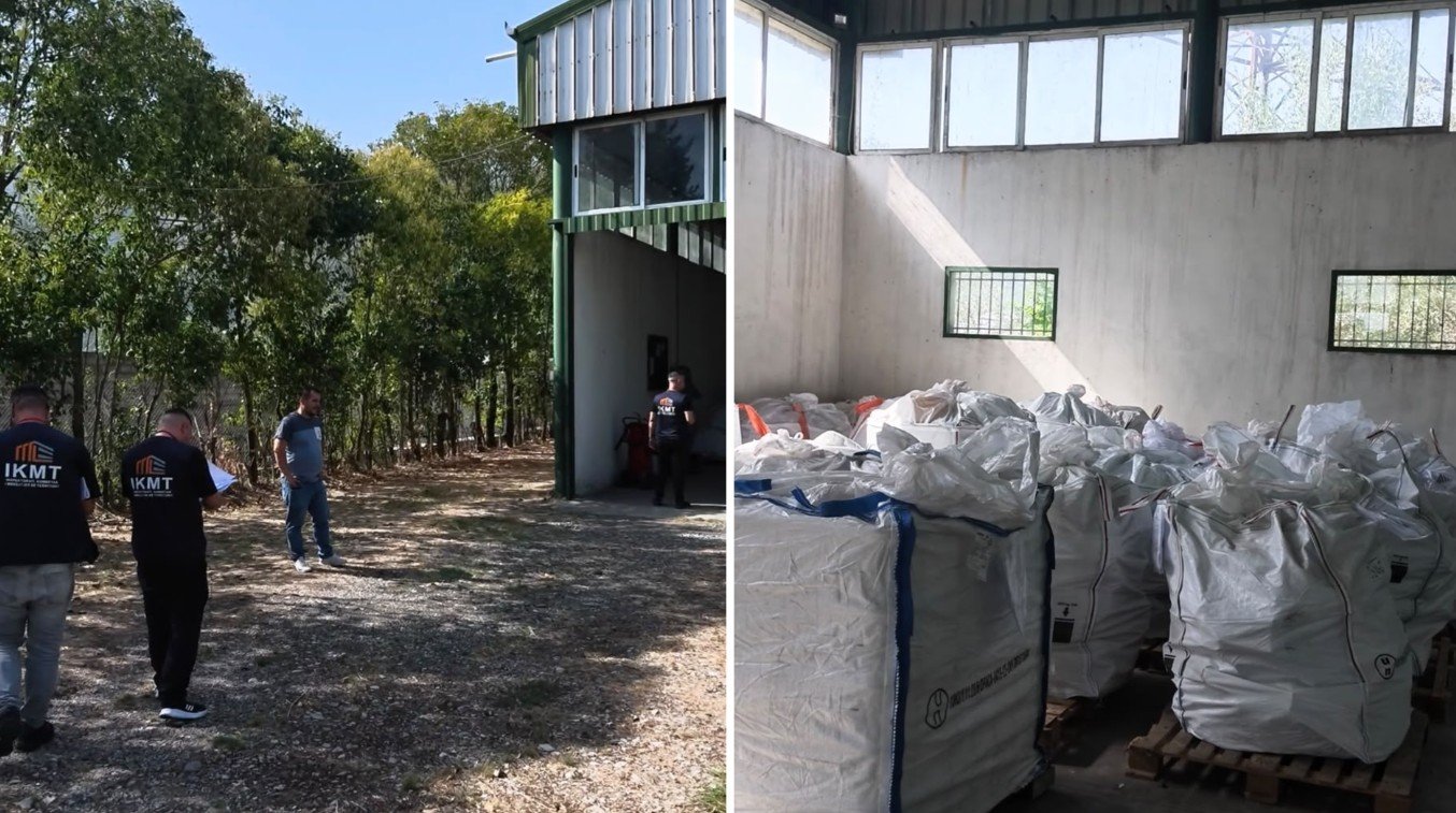 U konstatuan shkelje në administrimin e mbetjeve, IKMT gjobit dhe pezullon aktivitetin e “Polyeco Albania”