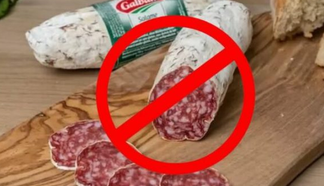 AKU kërkon tërheqjen nga tregu të sallamit “Galbanetto”, rrezik serioz për shëndetin
